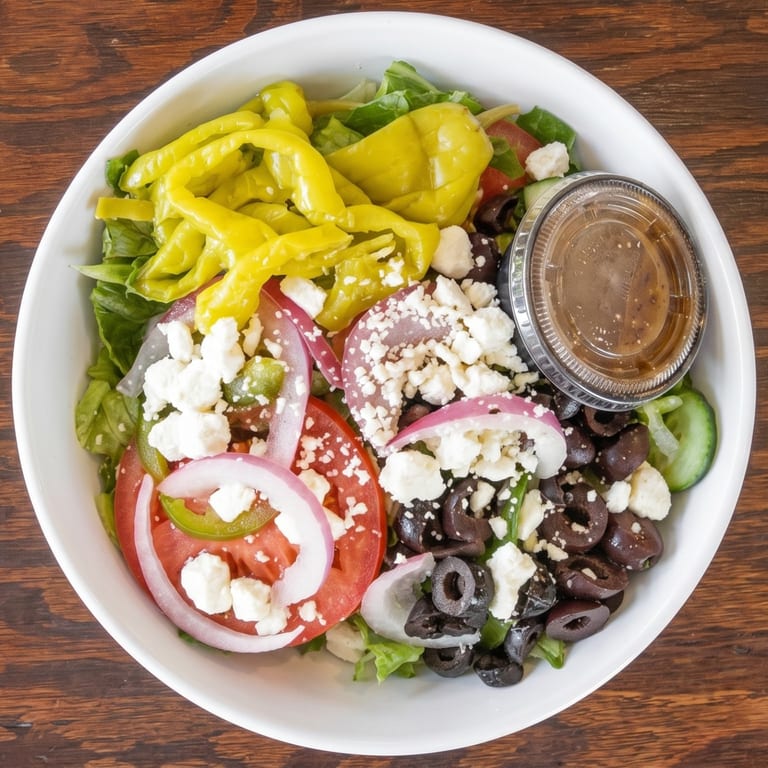 Delicious Greek Salad Awaits You